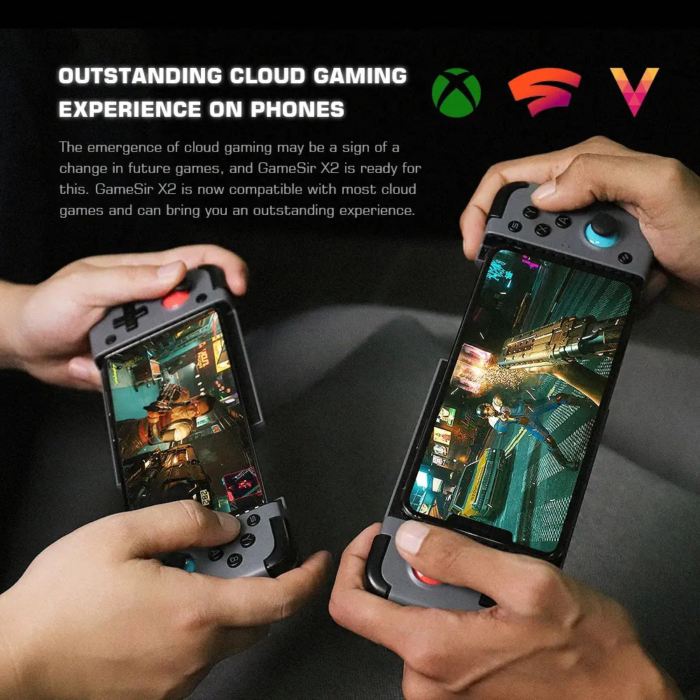X2 Mobile Game Controller for Cloud Gaming Services